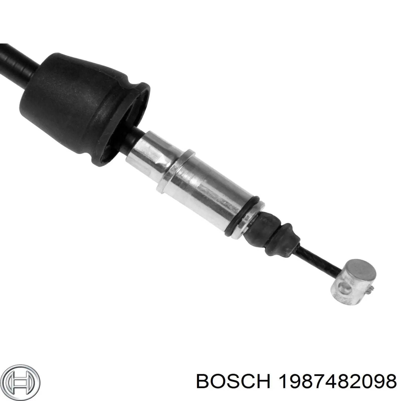 1987482098 Bosch cable de freno de mano trasero izquierdo