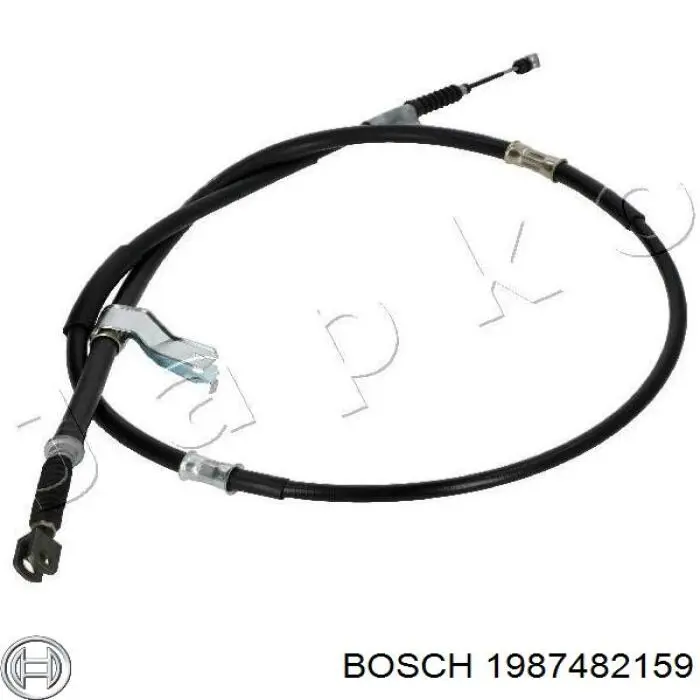 1987482159 Bosch cable de freno de mano trasero derecho