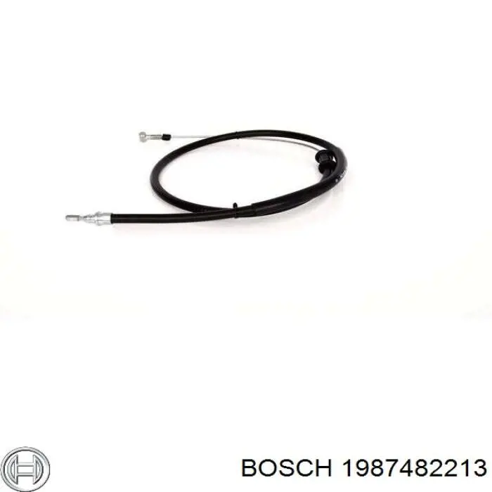 Cable de freno de mano trasero derecho/izquierdo Bosch 1987482213