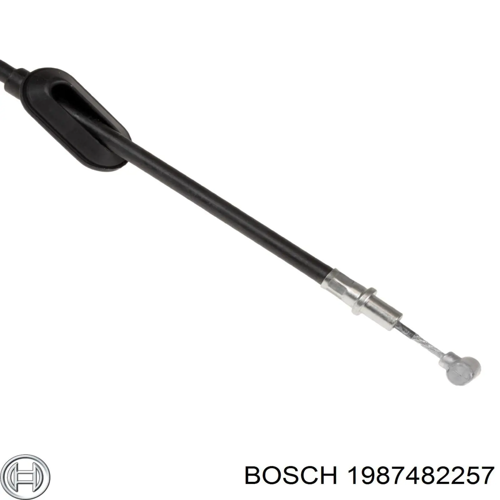 1987482257 Bosch cable de freno de mano trasero derecho