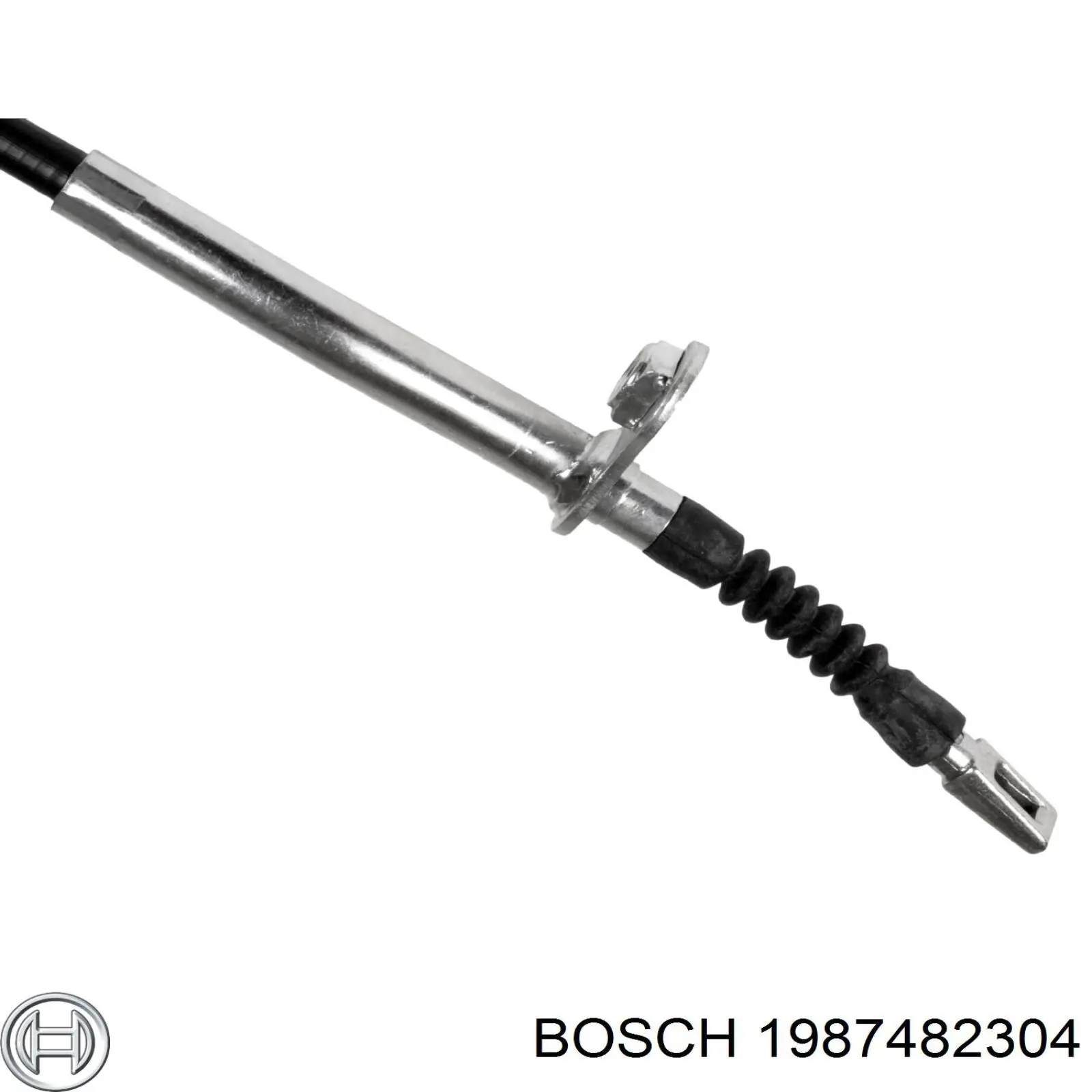 1987482304 Bosch cable de freno de mano trasero derecho