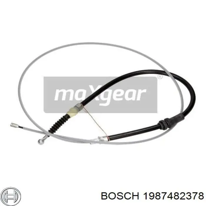 Comprar 1987482378 Bosch Cable de freno de mano trasero derecho/izquierdo
