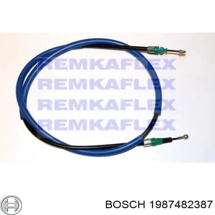Comprar 1987482387 Bosch Cable de freno de mano trasero izquierdo