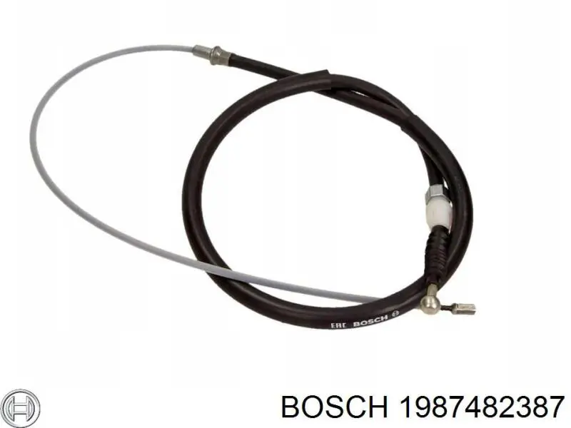 Cable de freno de mano trasero izquierdo Bosch 1987482387 precio, desde 14,84 EUR