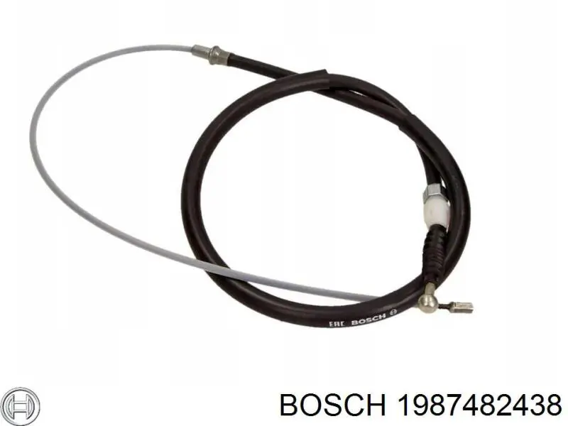 Cable de freno de mano trasero derecho Bosch 1987482438 precio, desde 22,14 EUR