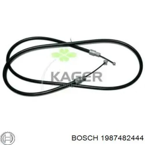 Cable del freno de estacionamiento delantero Bosch 1987482444 precio, desde 13,04 EUR