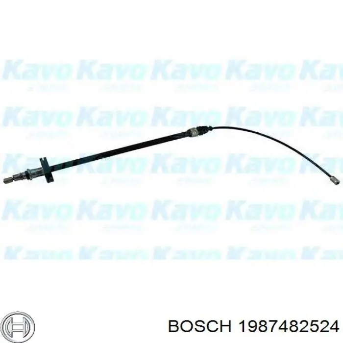 Comprar 1987482524 Bosch Cable de freno de estacionamiento delantero