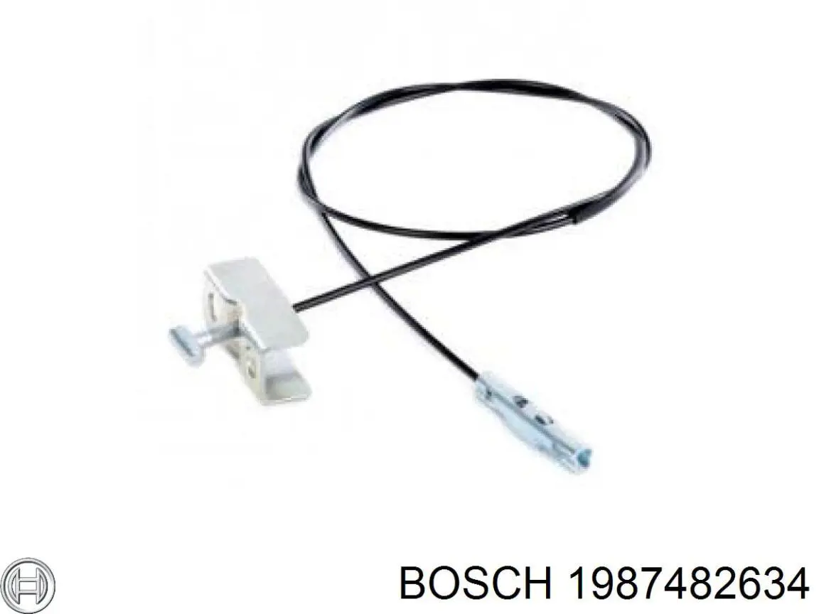 Comprar 1987482634 Bosch Cable intermedio de freno de mano