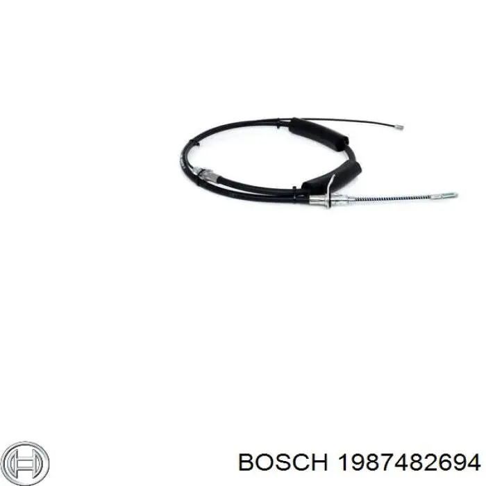 Cable de freno de mano trasero izquierdo para Chrysler Voyager (RG, RS)