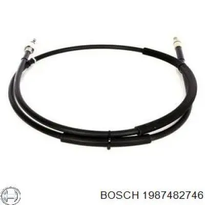 1987482746 Bosch cable de freno de mano trasero derecho/izquierdo