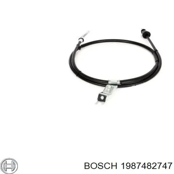 Cable de freno de mano trasero derecho Jeep Liberty/Cherokee 