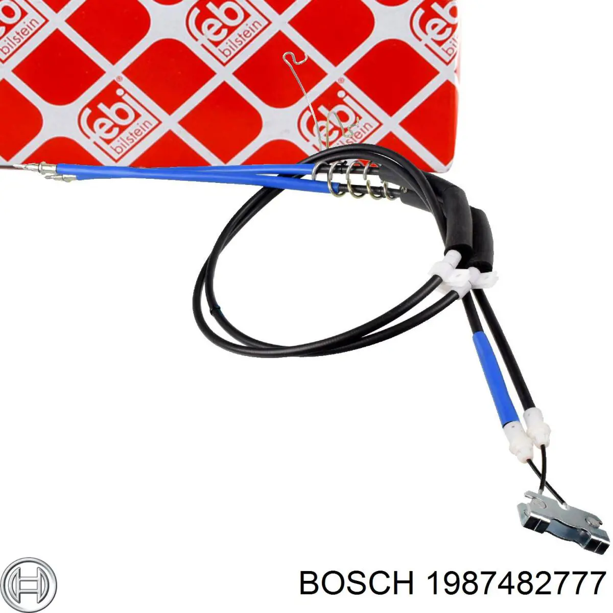 1 987 482 777 Bosch cable de freno de mano trasero derecho/izquierdo