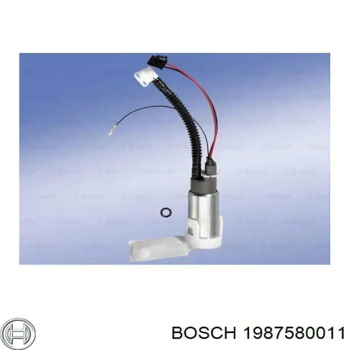 Elemento de turbina de la bomba de combustible 1987580011 Bosch
