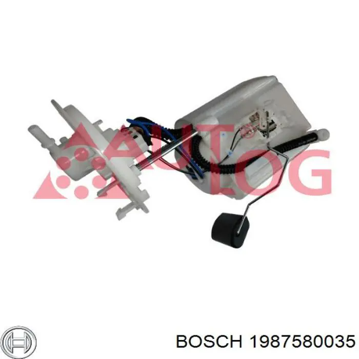 Bomba de combustible Bosch 1987580035