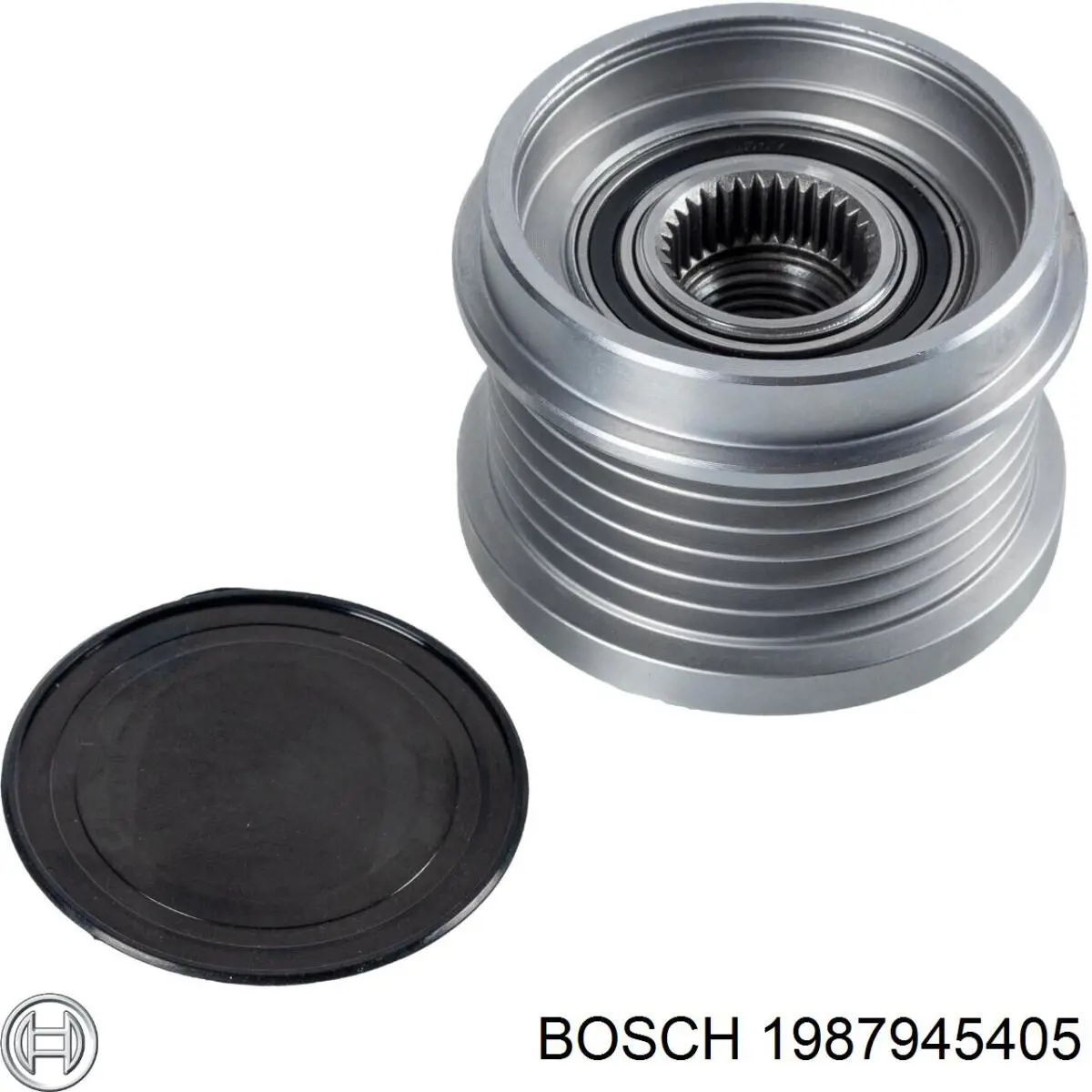 1987945405 Bosch polea del alternador
