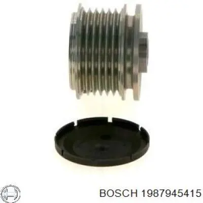 1987945415 Bosch polea del alternador