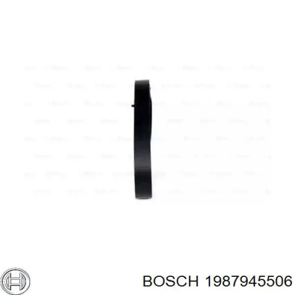 1987945506 Bosch correa trapezoidal