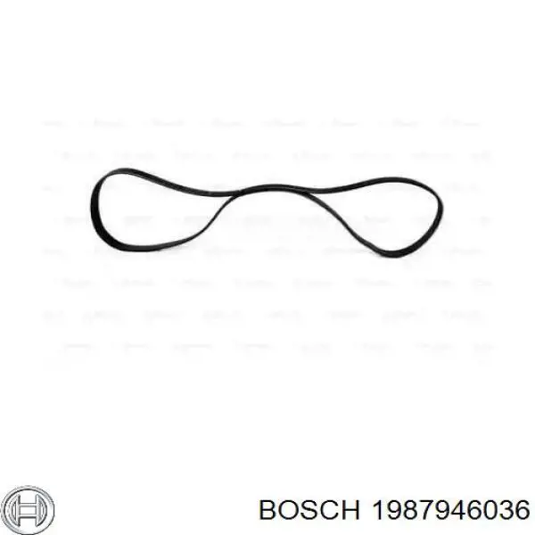 1 987 946 036 Bosch correa trapezoidal