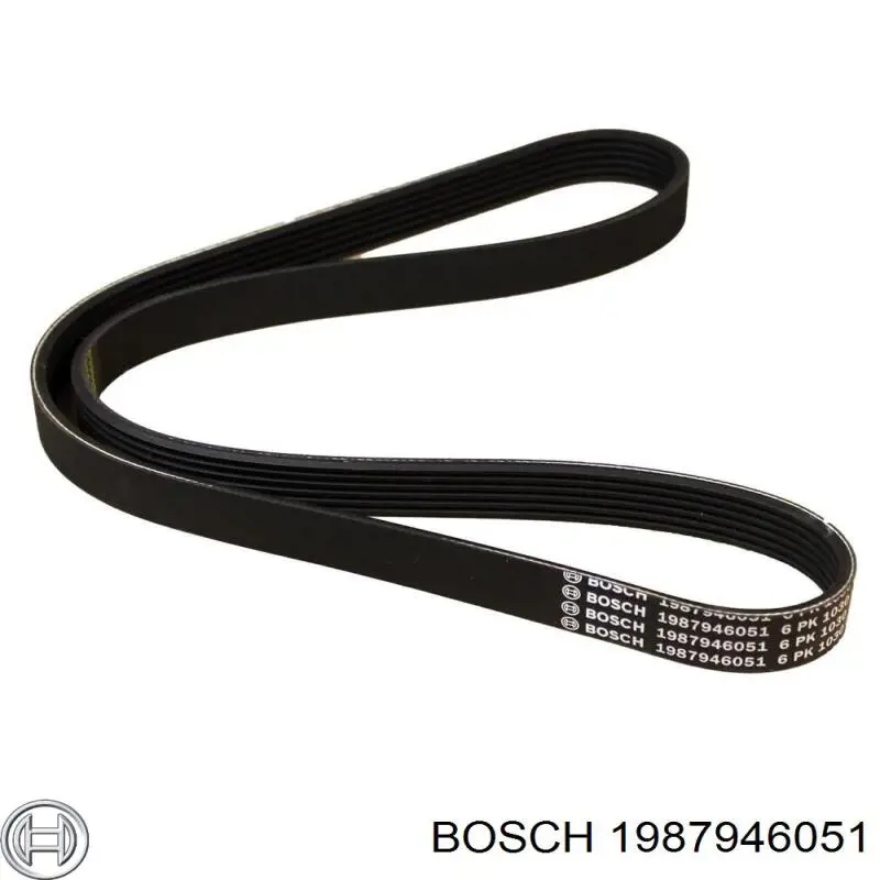1987946051 Bosch correa trapezoidal