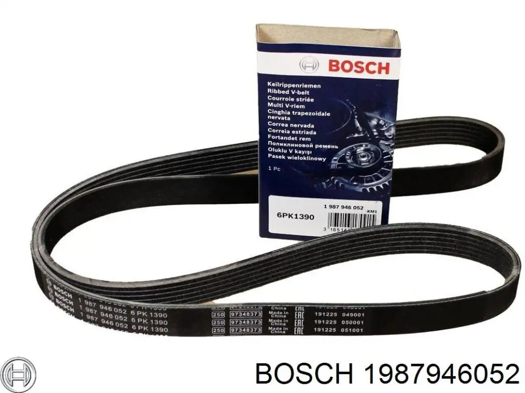 1987946052 Bosch correa trapezoidal