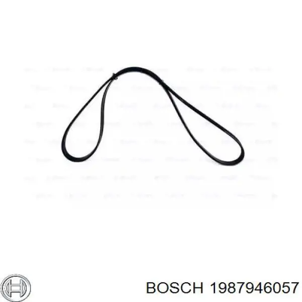 1987946057 Bosch correa trapezoidal