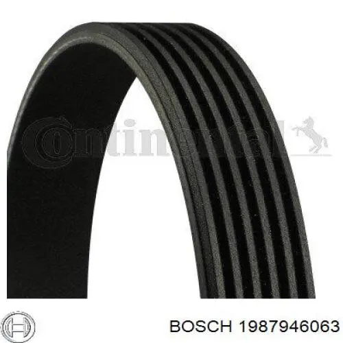 Correa de transmisión trapezoidal Bosch 1987946063 precio, desde 23,29 EUR