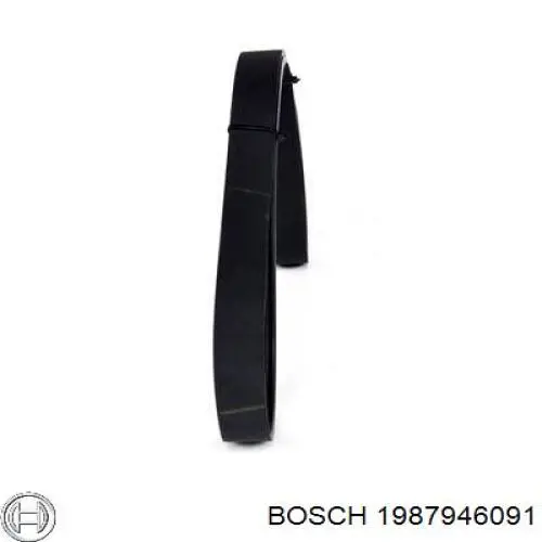 1987946091 Bosch correa trapezoidal