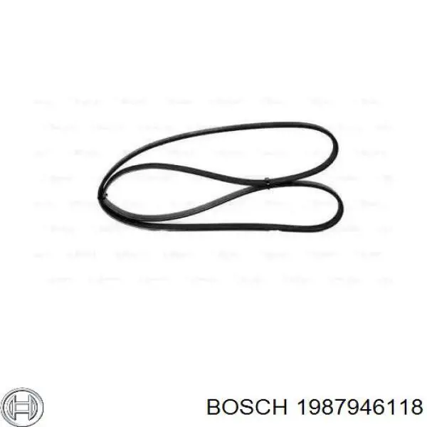 1 987 946 118 Bosch correa trapezoidal