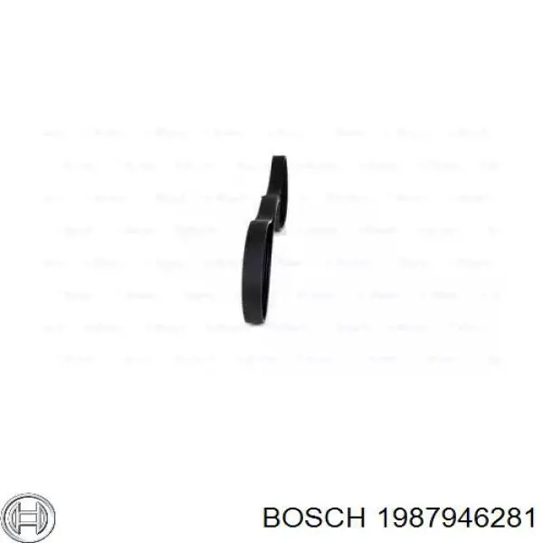1987946281 Bosch correa trapezoidal