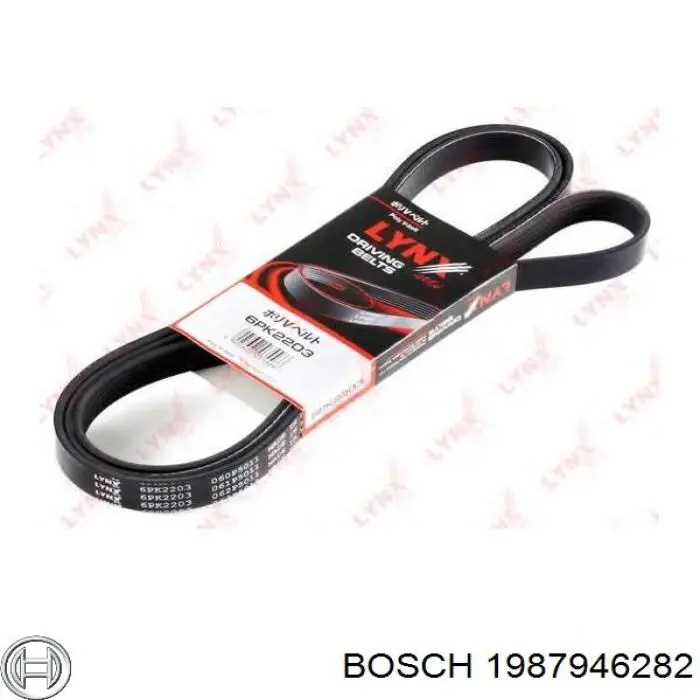 Correa de alternador 1987946282 Bosch