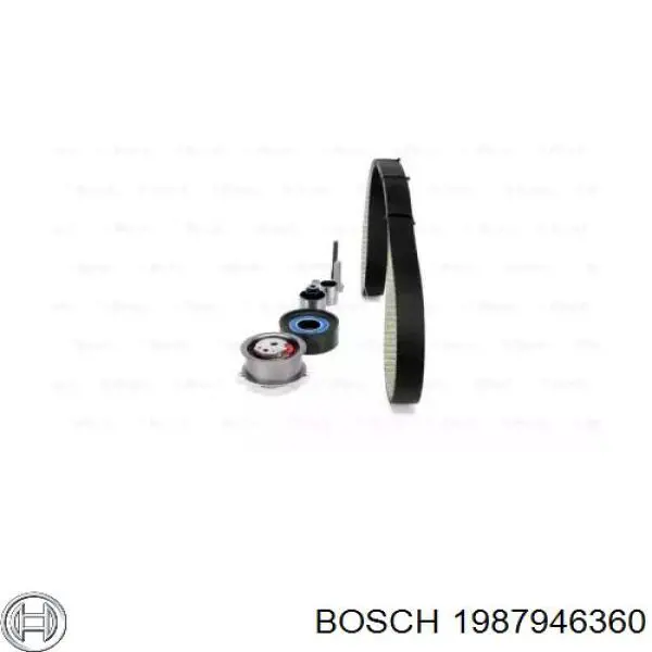 1987946360 Bosch kit correa de distribución