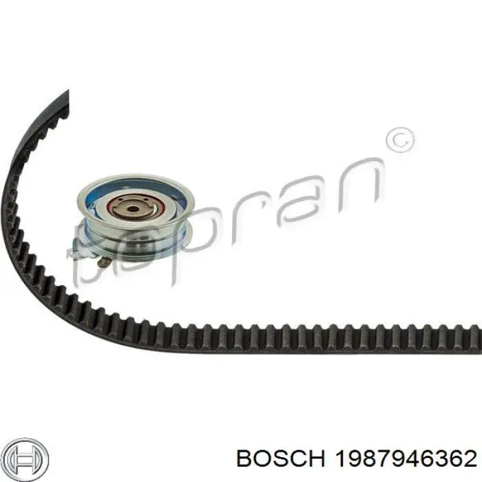 1987946362 Bosch kit de correa de distribución