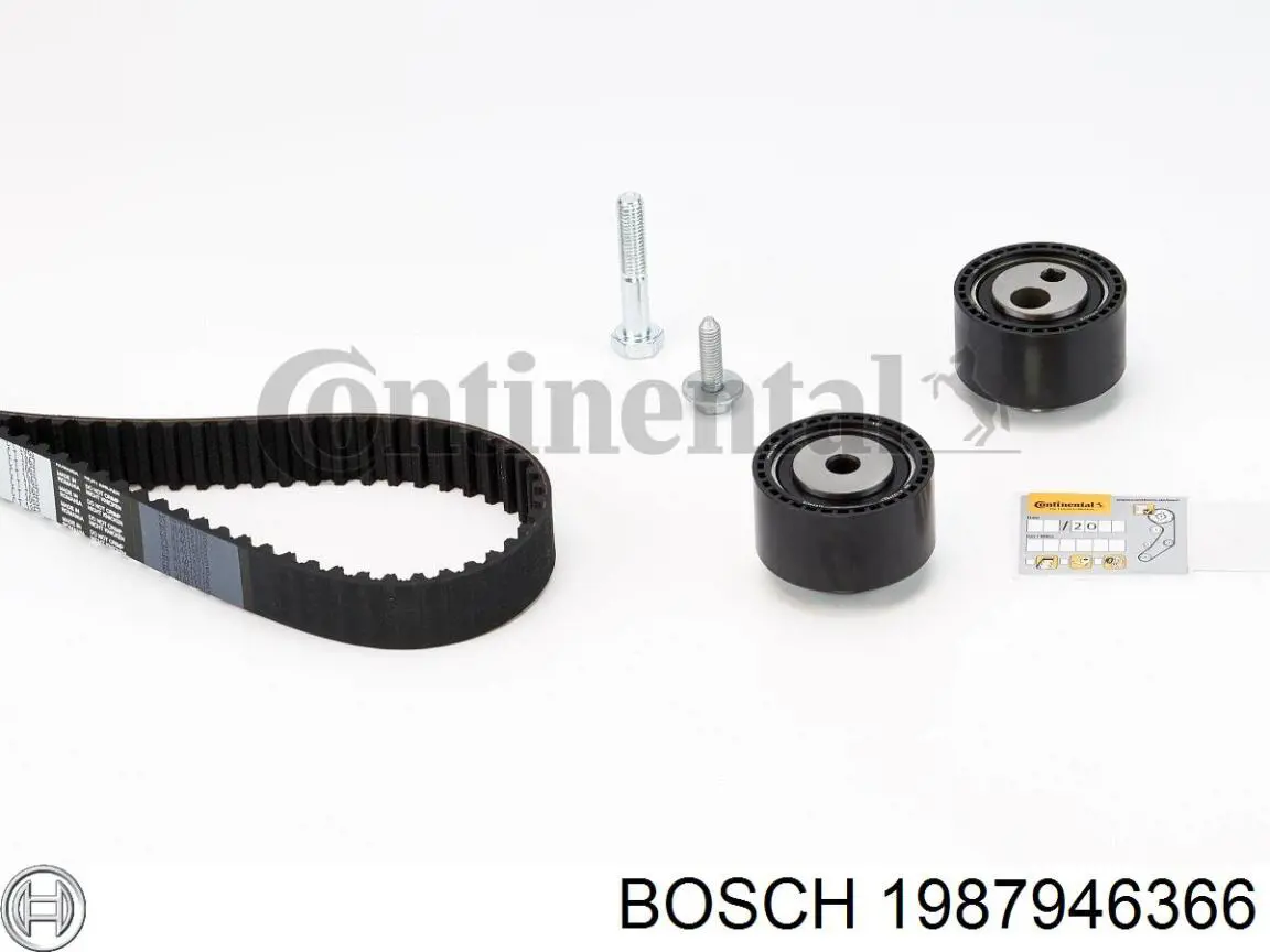 1987946366 Bosch kit correa de distribución