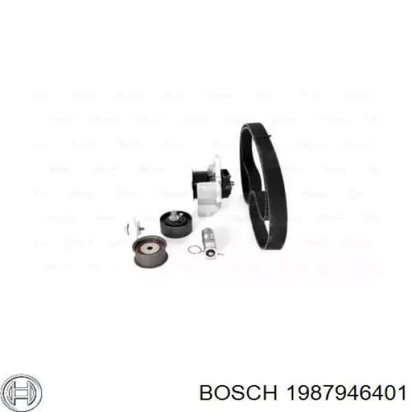 1987946401 Bosch correa de transmisión