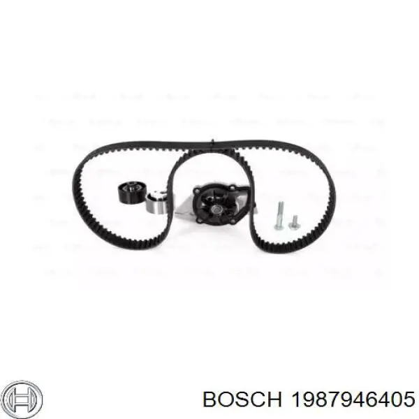 1987946405 Bosch kit de correa de distribución