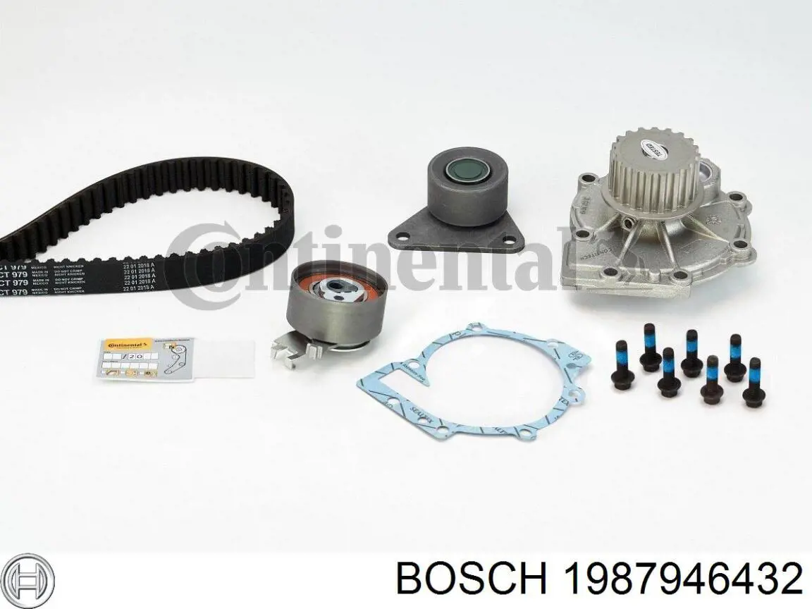 1987946432 Bosch kit de distribución