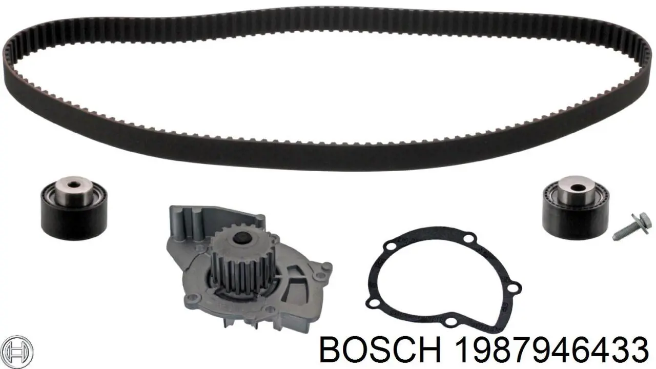 1987946433 Bosch kit de correa de distribución