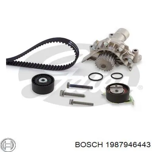 1987946443 Bosch kit de correa de distribución
