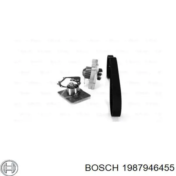 1987946455 Bosch kit de correa de distribución