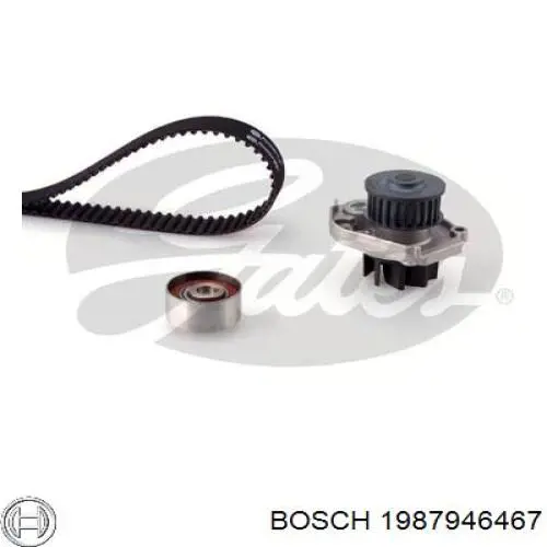 1987946467 Bosch kit de correa de distribución