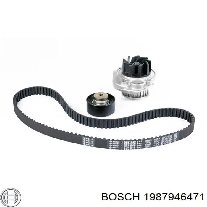 1987946471 Bosch Kit correa de distribución