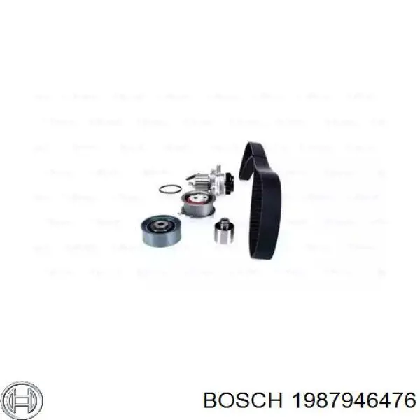 1987946476 Bosch kit correa de distribución