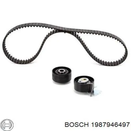 1987946497 Bosch kit de correa de distribución