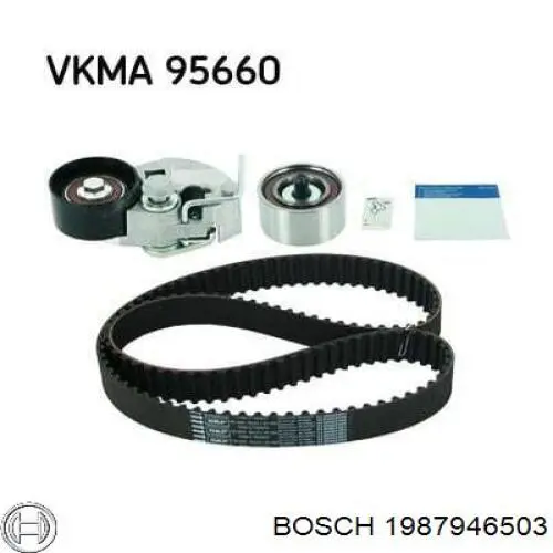 1987946503 Bosch kit de correa de distribución