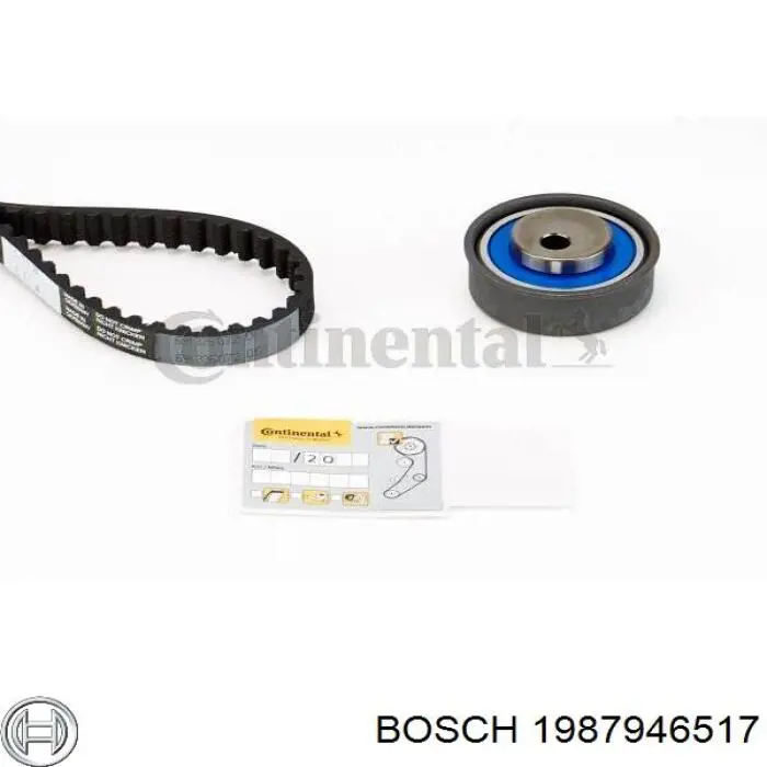 1987946517 Bosch Kit correa de distribución