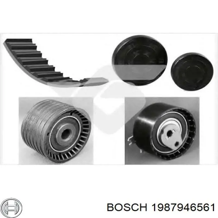 1987946561 Bosch kit de correa de distribución