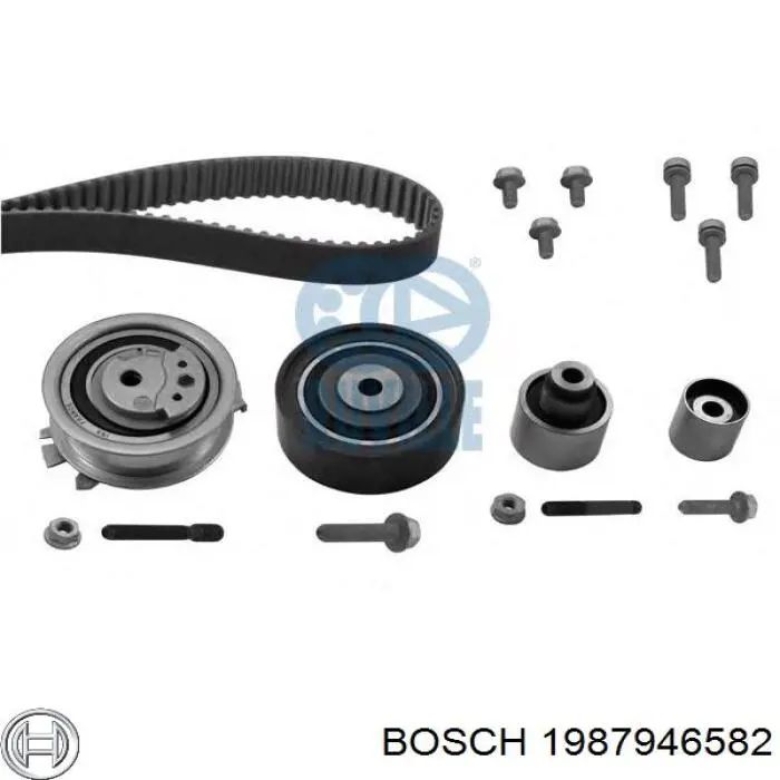 1987946582 Bosch Kit correa de distribución