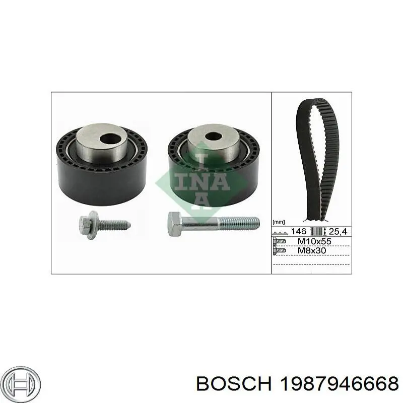 1987946668 Bosch kit de distribución