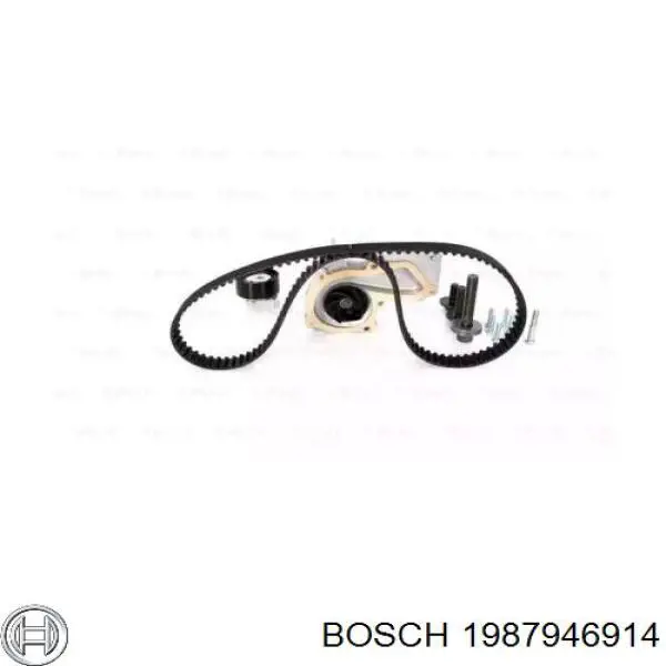 1987946914 Bosch kit de correa de distribución