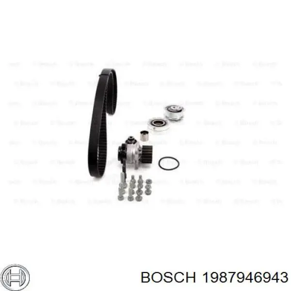 1987946943 Bosch kit de correa de distribución